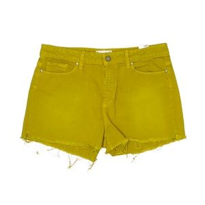 PAIGE - Lola high rise cut off denim shorts